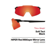 100% - Aerocraft Soft Tact Black Hipr Red Multilayer Mirror Lens