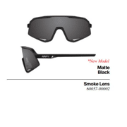 100% - Slendale Matte Black Smoke Lens 