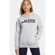 Under Armour - Rival Fleece Wordmark hoodie Dames
