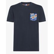 Sun68 - T-Shirt Pocket Contrast S/S - Heren 