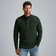 PME - Half Zip Collar Cotton Knit 