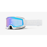 100% - Ski Goggle Okan Hiper (White/Turquoise - Mirror Turquoise Lens)