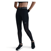 Nike - Women's Mid-Rise Full-Length Mesh-Paneled Legging
