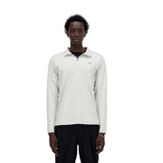 New Balance - Space Dye half Zip Blue Long Sleeve T-shirt