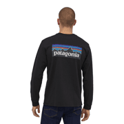Patagonia -T-shirt à manches longues P-6 Logo Responsibili-Tee homme