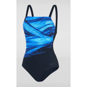 Speedo - Amberglow Print body Shaping Badpak dames