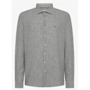Sun68 - SHIRT LINEN STRIPE L/S