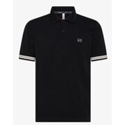 Sun68 - Polo Stripes On Front Placket and Cuffs El. Heren