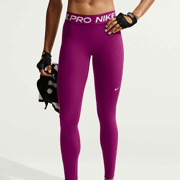 Nike - Pro Women's Mid-Rise Full-Length Leggings