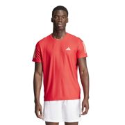 Adidas - OWN THE RUN 3-STRIPES T-SHIRT Loopshirt 