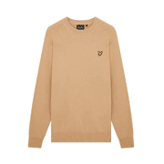 Lyle & Scott   - CREW NECK COTTON MERINO JUMPER 