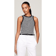 Tommy Hilfiger - SLIM 5X2 STR RIB TAN, 03N - Other Tops
