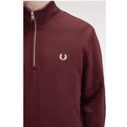 Fred Perry - HALF ZIP SWEATSHIRT 