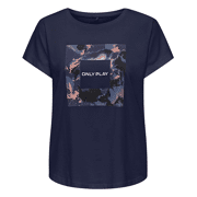 Only - Onpaub-Sky life SS Bat Loos jrs - T-Shirt dames 