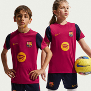 Nike - FCB Y NK DF STRK SS Top - netto