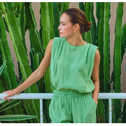 Esqualo - Top crinkle modal