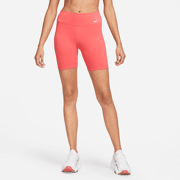 Nike - Nike One Bikeshorts met halfhoge taille voor dames (18 cm)