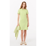 Lacoste - Robe polo slim fit en mini Piqué stretch