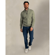 NZA - Katoenen pullover lange rits 