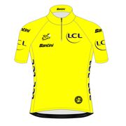 Santini - KID'S OVERALL LEADER JERSEY - TOUR DE FRANCE OFFICIAL 