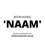 Bedrukking 'Naam' op kledij