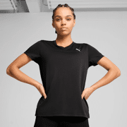 Puma - TAD ESSENTIALS V-Neck Tee dames