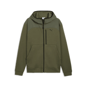 Puma - PUMATECH Material Mix Full-Zip Hoodie DK