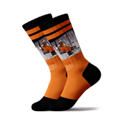Pullin - Socks met winterprint