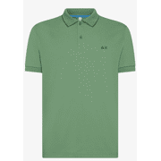 Sun68 - POLO SMALL STRIPES ON COLLAR S/S