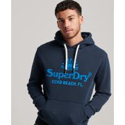 Superdry-Vintage Venue Neon Hoodie - Heren 
