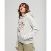 Superdry - COLLEGE SCRIPTED GRAPHIC HOODIE - Dames