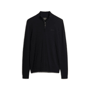 Superdry - Essential Embroidered Knit Henley Jumper 