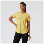 New Balance - Q Speed Jacquard Loopshirt Dames