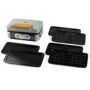 DO9276C DOMO Snackmaker 3-in-1: croque-wafel-grill