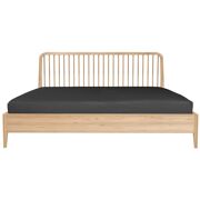 Oak Spindle Bed - 170 x 210 x 97 cm