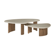 Boomerang salontafel outdoor