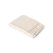 Merino & Cashmere two-tone plaid