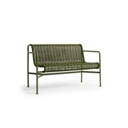 Palissade Cord Dining bank met armleuningen