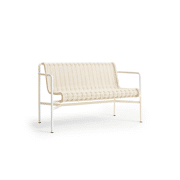 Palissade Cord Dining bank met armleuningen