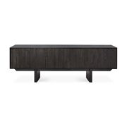 Teak Mosaic TV Cupboard 1 flip-down door-1drawer