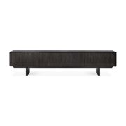 Teak Mosaic TV Cupboard 1 flip-down door-2 drawers
