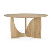 Geometric eettafel rond