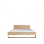 Oak Nordic II Bed - 219 x 204 x 95 cm