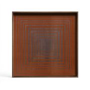 Pumpkin Square Glass Dienblad L