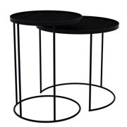 Round Tray Side Table Set S/L