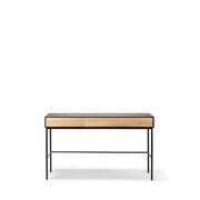 Oak Blackbird Desk - 2 Drawers - 127 x 41 x 74 cm