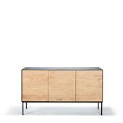 Oak Blackbird Sideboard - 3 Doors - 150 x 45 x 85 cm 