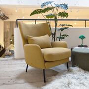 Alex armchair 'willow mustard' (outlet)