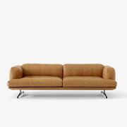 Inland AV23 sofa 'noble cognac leather'