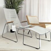 Click lounge chair met footstool (outlet)